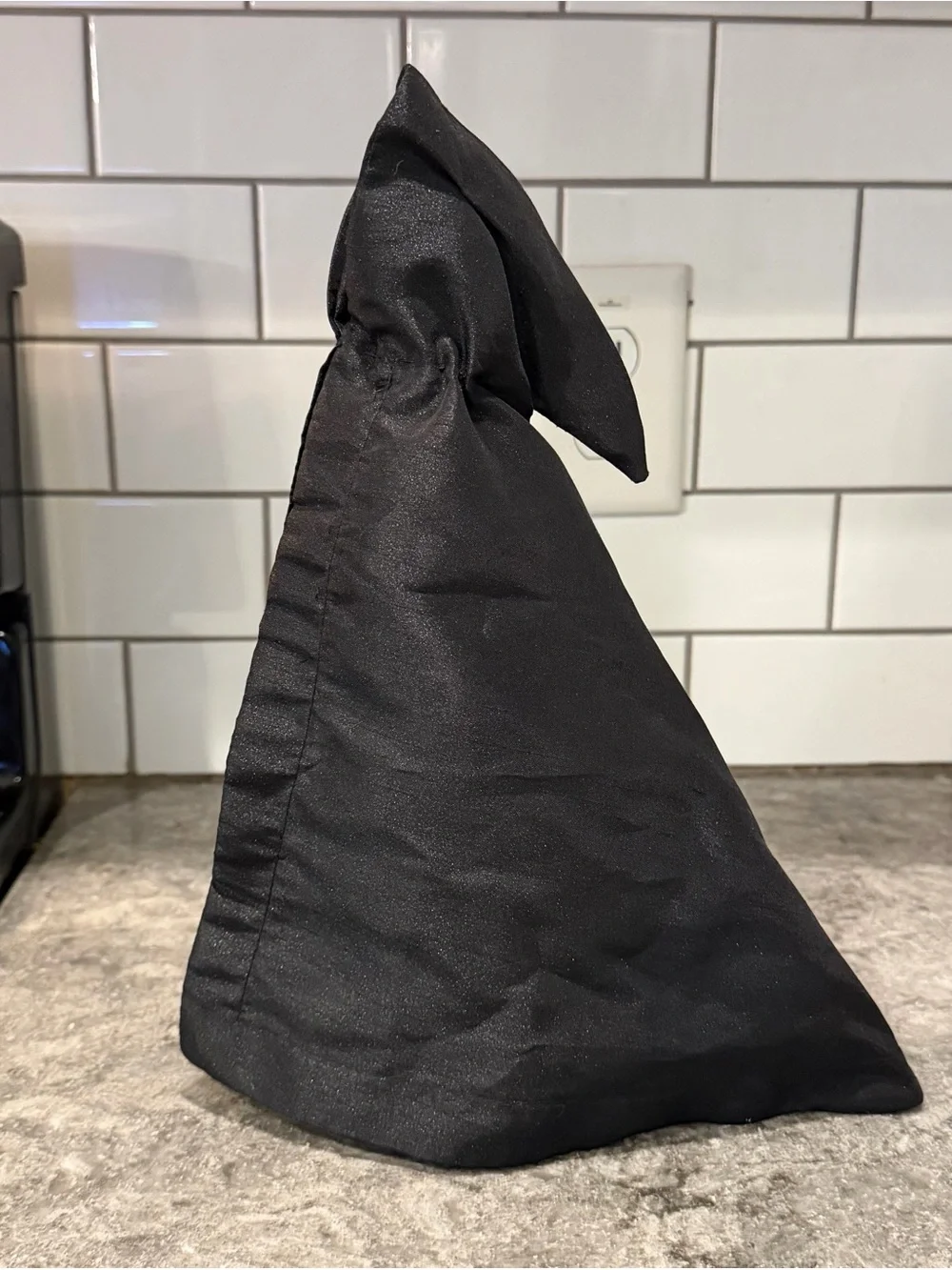 Pottery Barn Grim Reaper Wine Bottle Cape